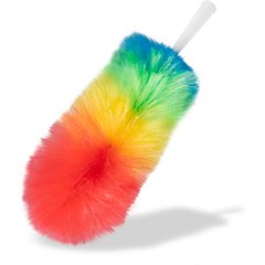 36315600 2 Piece Telescoping Poly Wool Duster 52" - 81" - White