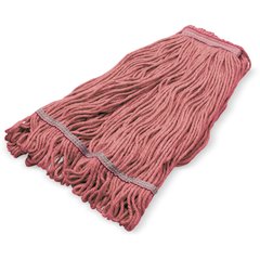 369423B05 LRG RED LOOPED-END MOP W/RED BAND - 4 PLY SYNTH NR