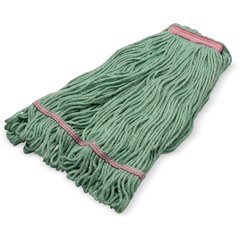 369423B09 LRG GREEN LOOPED-END MOP W/RED BAND - 4 PLY SYNTH