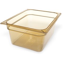 10422B13 StorPlus™ High Heat Food Pan 1/2 Size, 6" Deep - Amber