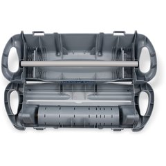 SW1218SC SAF-T-WRAP STATION W/ SLIDE CUTTER - Chrome