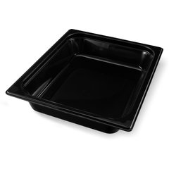10420B03 StorPlus™ High Heat Food Pan 1/2 Size, 2.5" Deep - Black