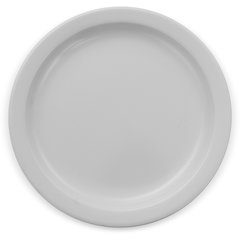 KL20102 Kingline™ Melamine Sandwich Plate 7.25" - White
