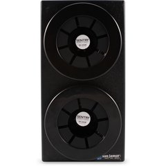 C2952BK Sentry Beverage 2-Slot Dispenser Cabinet - Black  - Black