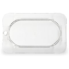 10336U07 StorPlus™ Polycarbonate Flat Universal Lid 1/9 Size - Clear