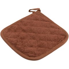 802TPH POTHOLDER 8 IN BROWN TERRY