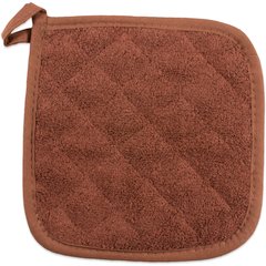 802TPH POTHOLDER 8 IN BROWN TERRY