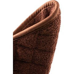 802TPH POTHOLDER 8 IN BROWN TERRY