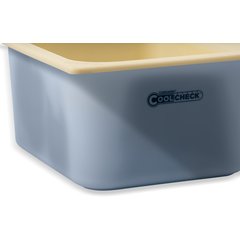 DXCM1101C1402 Coldmaster® CoolCheck® Half-Size Food Pan 6 qt - White