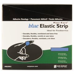 MK0901 Mani-Kare® Bandages - Strips  - Blue
