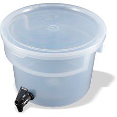 221930 Round Beverage Dispenser 3 Gallon - See Thru