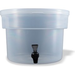221930 Round Beverage Dispenser 3 Gallon - See Thru