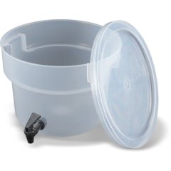 221930 Round Beverage Dispenser 3 Gallon - See Thru