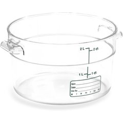 1076307 StorPlus™ Round Food Storage Container 2 qt - Clear