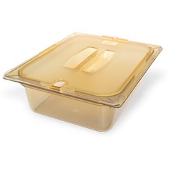 10421B13 StorPlus™ High Heat Food Pan 1/2 Size, 4" Deep - Amber