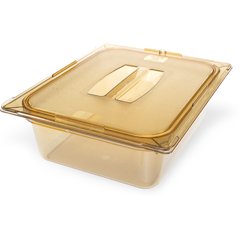 10421B13 StorPlus™ High Heat Food Pan 1/2 Size, 4" Deep - Amber