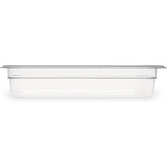 3066007 StorPlus™ Polycarbonate Food Pan 1/3 Size, 2 1/2" Deep - Clear