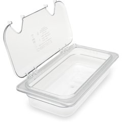3066007 StorPlus™ Polycarbonate Food Pan 1/3 Size, 2 1/2" Deep - Clear