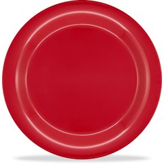 3300205 Sierrus™ Melamine Narrow Rim Dinner Plate 10.5" - Red