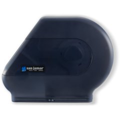 R6500TBK Classic Quantum 12-13" Jumbo Bath Tissue Dispenser, 3.25" core, Black Pearl  - Black