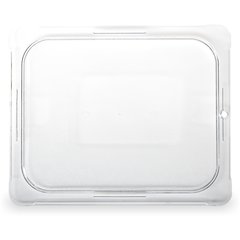 10236U07 StorPlus™ Polycarbonate Flat Universal Lid 1/2 Size - Clear