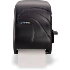 T1190TBK Oceans® Lever Roll Towel Dispenser, 1.5" core, Black Pearl - Black