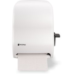 T1100WH Classic Lever Roll Towel Dispenser, 1.5" core, White - White
