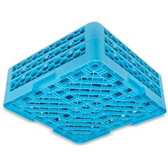 RW20-114 OptiClean™ NeWave™ Glass Rack with 2 Integrated Extenders 20 Compartment - Carlisle Blue