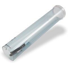 C4160TBL Small Pull-Type Water Cup Dispenser w/ Flip Cap - Blue  - Blue