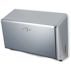 T1950XC Metal Mini 250 Multifold/150 C-Fold Towel Dispenser, Chrome 11.75 x 4.25 x 8.25 - Chrome