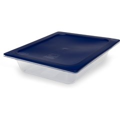10220B07 StorPlus™ Polycarbonate Food Pan 1/2 Size, 2.5" Deep - Clear