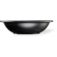 3303203 Sierrus™ Melamine Rimmed Bowl 16 oz - Black