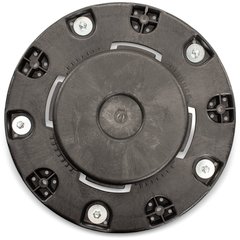 3691003 Bronco™ Round Waste Container Trash Can Dolly with Replaceable Casters 20, 32, 44 and 55 Gallon - Black