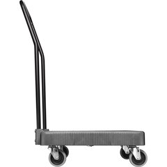C2236H03 E-Z Glide™ Warewashing Rack Dolly with Handle 22.5" x 22.5" x 39.5" - Black