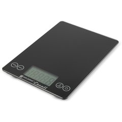 SCDG15BK GLASS DIGITAL SCALE 15 LLB / 7 KG - BLACK  - Black