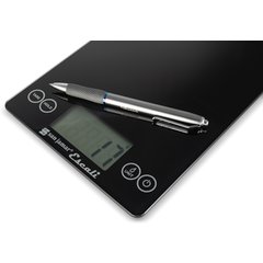 SCDG15BK GLASS DIGITAL SCALE 15 LLB / 7 KG - BLACK  - Black