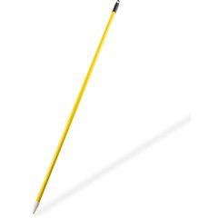 4022704 Sparta® 60" Solid Foam-Filled, Threaded Fiberglass Handle w/Flex Tip, 1" D  - Yellow