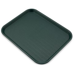 CT141808 Cafe® Fast Food Cafeteria Tray 14" x 18" - Forest Green