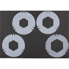 C2210C18 Euro EZ-Fit® Cup Dispenser Mount 18"  - Black