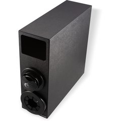 L22CS2951BK Sentry Beverage, Lid & Straw 3-Slot Dispenser Cabinet - Black  - Black