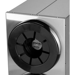 C2854 Sentry® Stainless Steel Beverage Dispenser Cabinets - 4 Tier  - Chrome