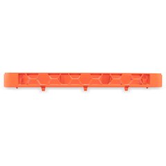 RE9C24 OptiClean™ 9-Compartment Divided Glass Rack Extender 1.78" - Orange
