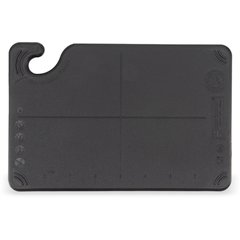 CBG6938BK Saf-T-Grip Cutting Board 6" x 9" x 0.375" - Black