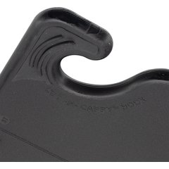 CBG6938BK Saf-T-Grip Cutting Board 6" x 9" x 0.375" - Black