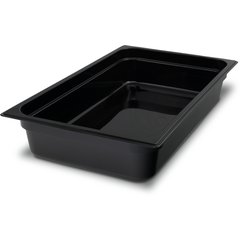 10401B03 StorPlus™ High Heat Food Pan Full-Size, 4" Deep - Black