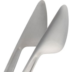 607680 Stainless Steel Pastry Tongs 8" - Stainless Steel