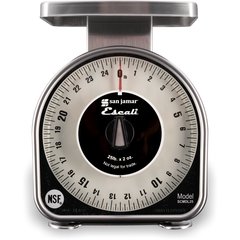 SCMDL25 NSF LISTED MS-SERIES DIAL SCALE 25 LB  - Stainless Steel