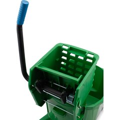 3690809 Commercial Mop Bucket with Side-Press Wringer 26 Quart - Green