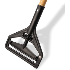 36936500 Plastic Mop Head with Wood Handle 54" - Tan