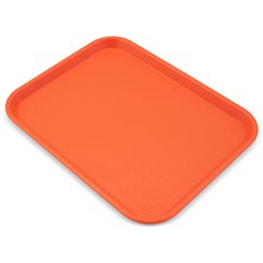 CT141824 Cafe® Fast Food Cafeteria Tray 14" x 18" - Orange